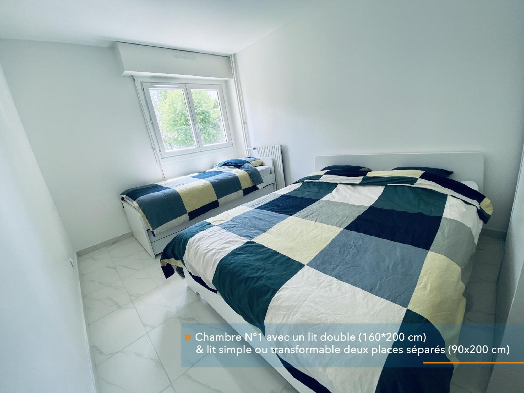 Appartement Parisien Neuf, Moderne Avec Une Grande Salon, 2 Chambres, 4 Lits, Parking Gratuit, 15Min De Paris Et 13 Min Aeroport Orly Vitry-sur-Seine Exterior foto