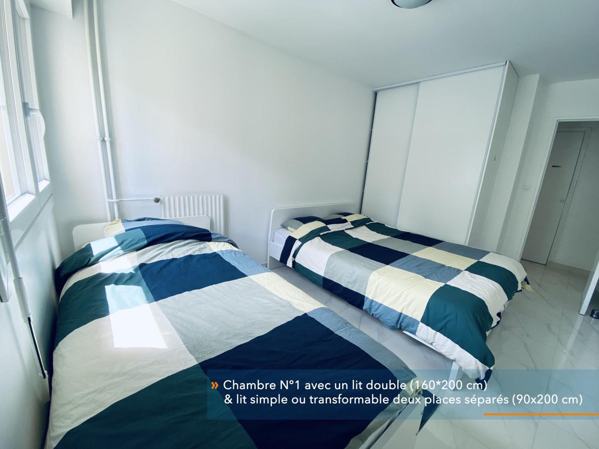 Appartement Parisien Neuf, Moderne Avec Une Grande Salon, 2 Chambres, 4 Lits, Parking Gratuit, 15Min De Paris Et 13 Min Aeroport Orly Vitry-sur-Seine Exterior foto