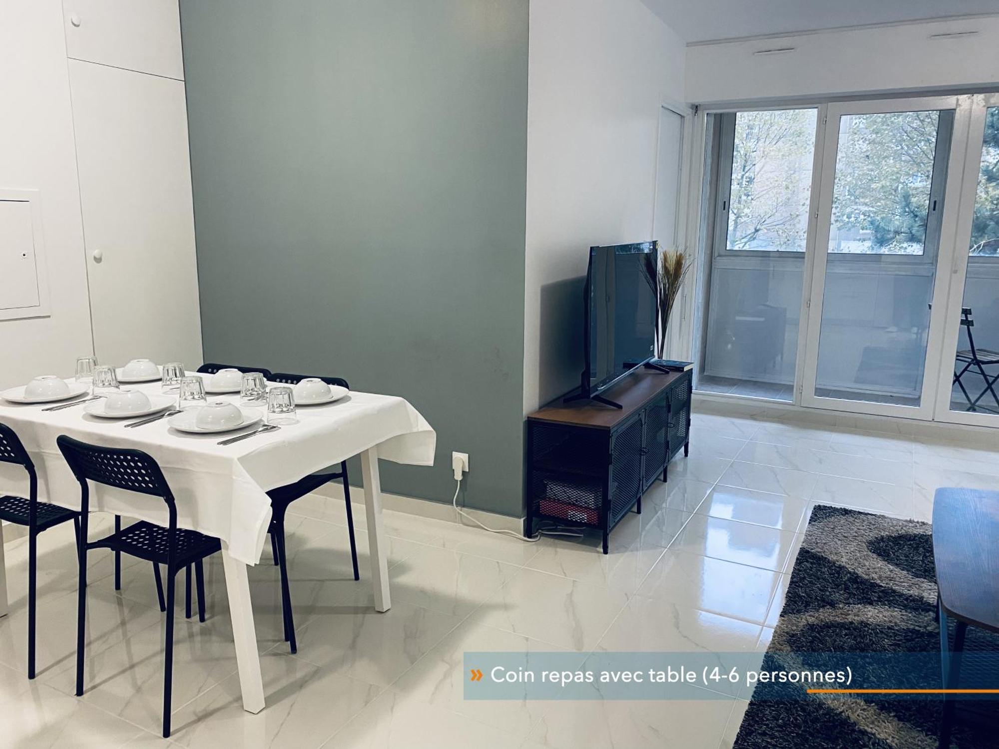 Appartement Parisien Neuf, Moderne Avec Une Grande Salon, 2 Chambres, 4 Lits, Parking Gratuit, 15Min De Paris Et 13 Min Aeroport Orly Vitry-sur-Seine Exterior foto